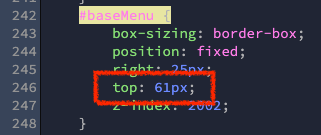 baseMenu修正後の結果